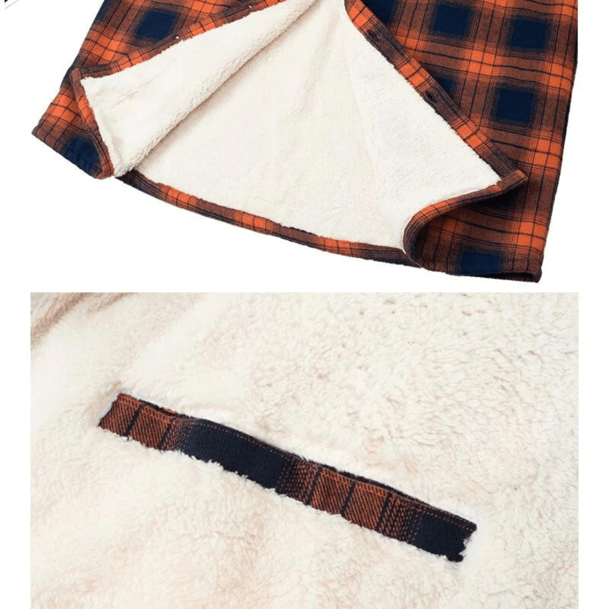 Aelric | Herr Rutig Fleece-Fodrad Jacka