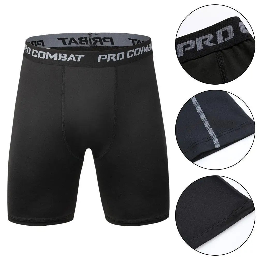 Elastiska kompressions-leggingshorts för män - Nils