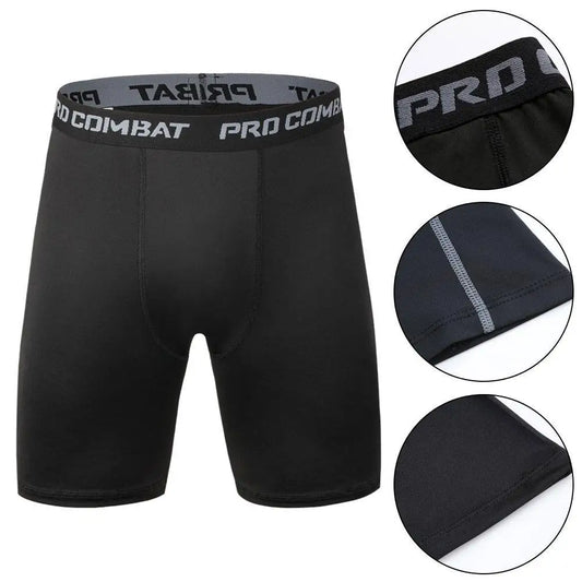 Elastiska kompressions-leggingshorts för män - Nils