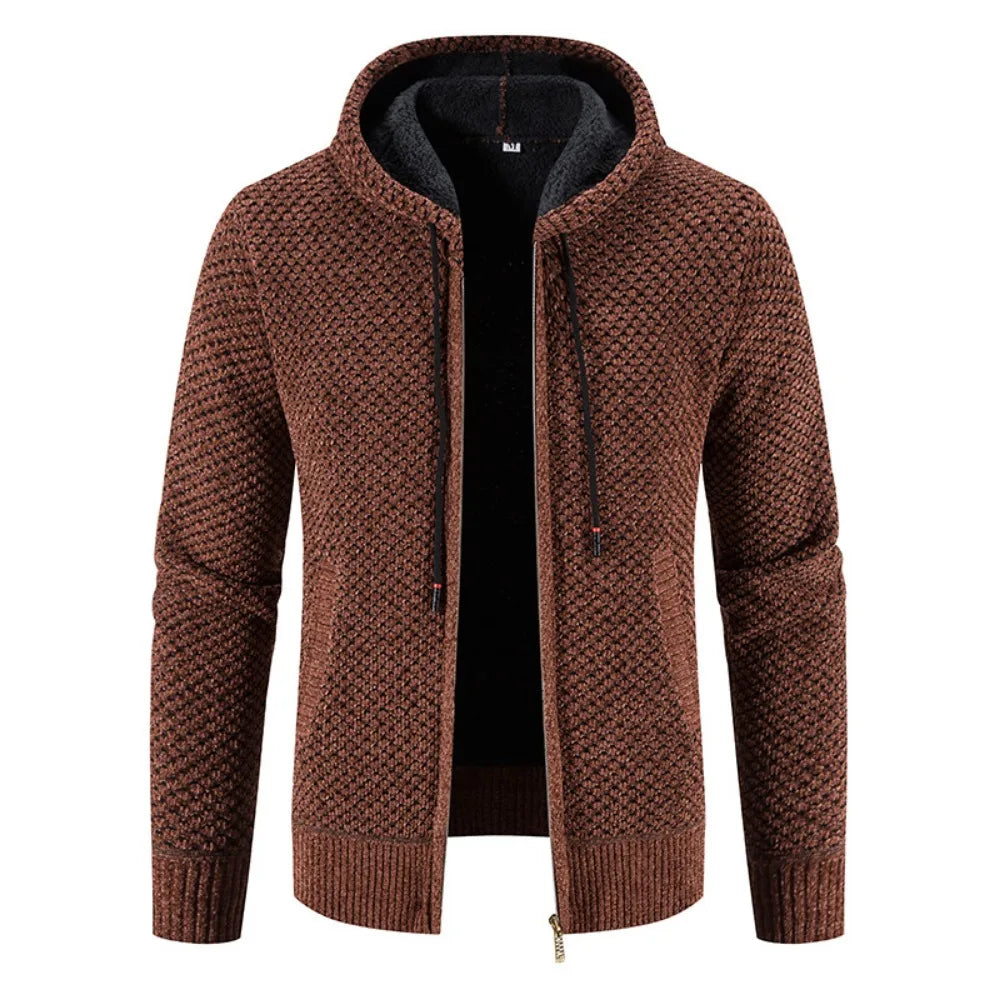 Warmood | Premium herrtröja i stickat material