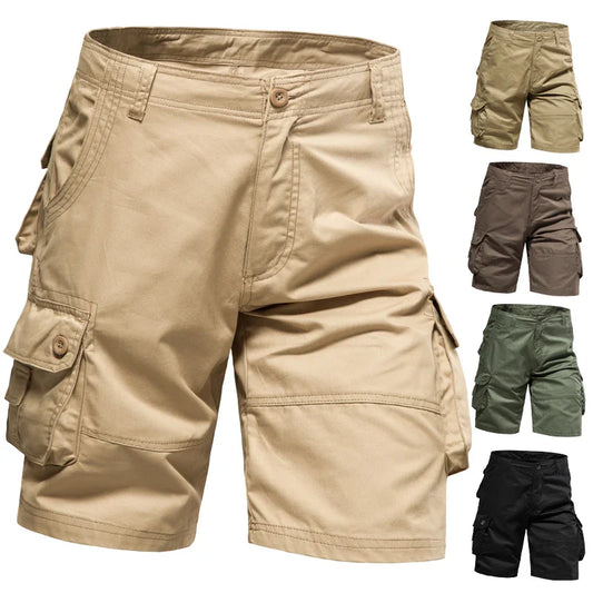 Casual shorts med praktiska fickor - Frank
