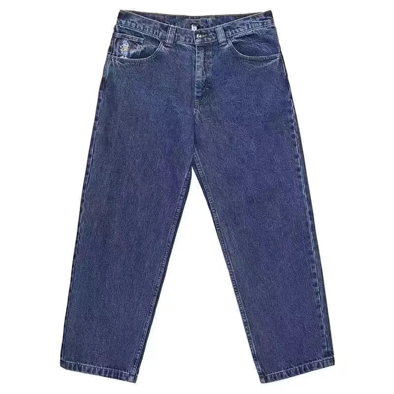 Trendiga Streetwear lösa jeans för män - Sebbe