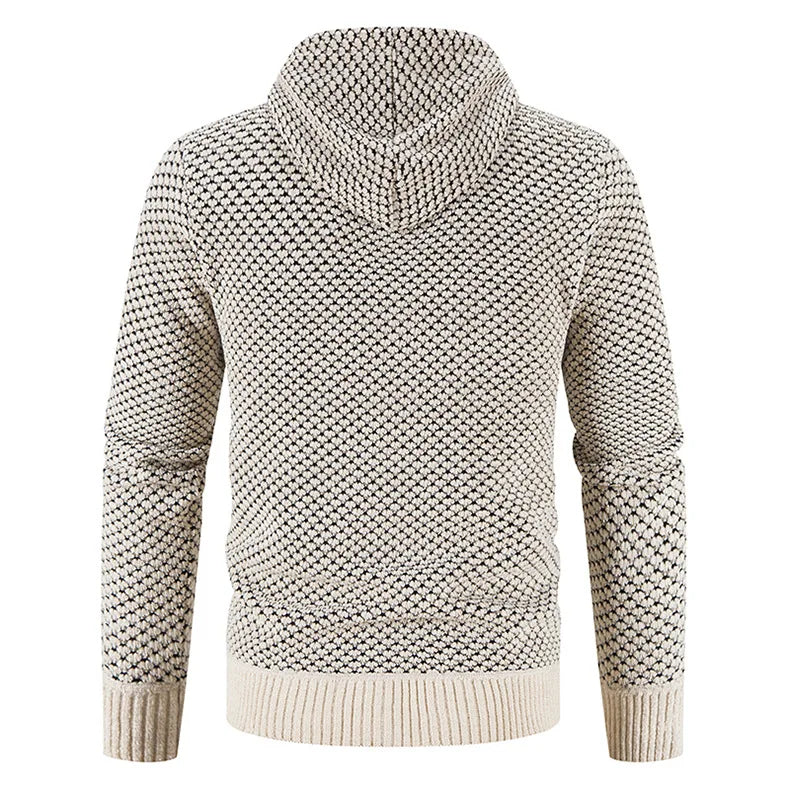 Warmood | Premium herrtröja i stickat material