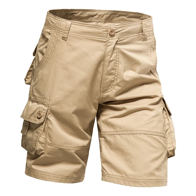 Casual shorts med praktiska fickor - Frank