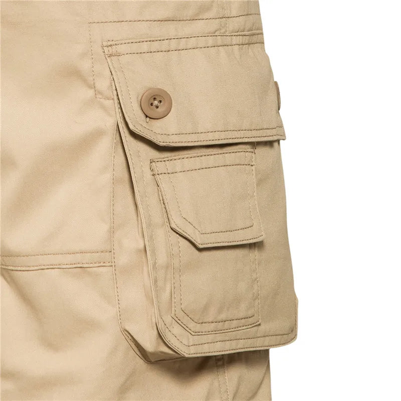 Casual shorts med praktiska fickor - Frank