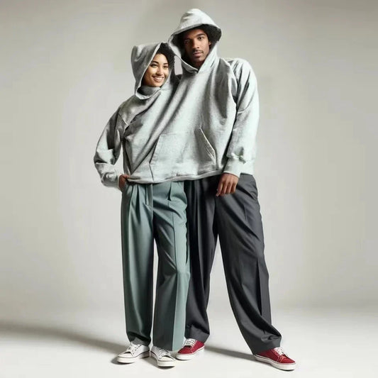 Unisex huvtröja för par