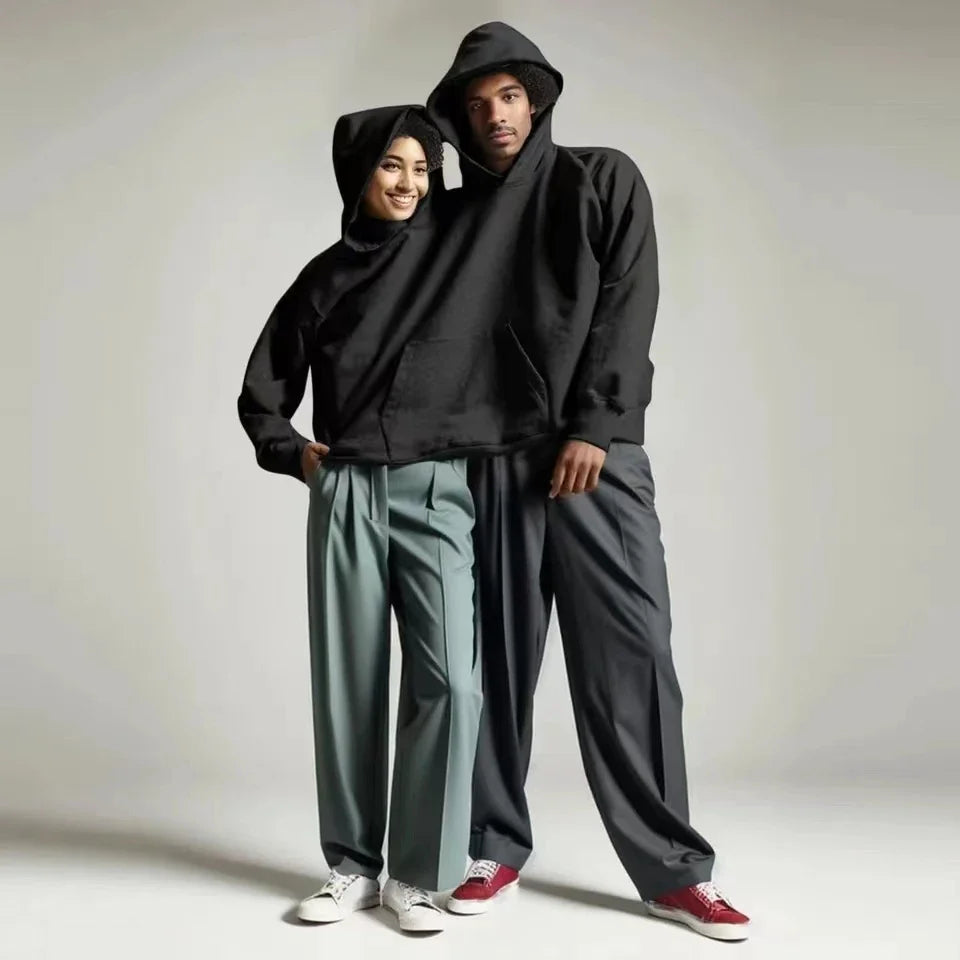 Unisex huvtröja för par