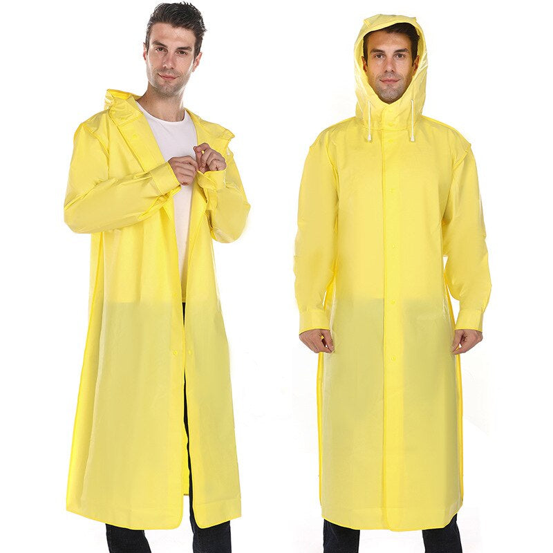 Unisex regnjacka med huva