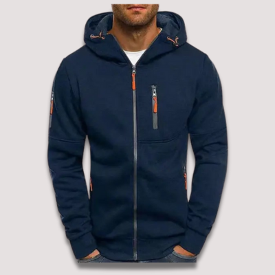 Högkvalitativ herrhoodie – förstklassig komfort & stil