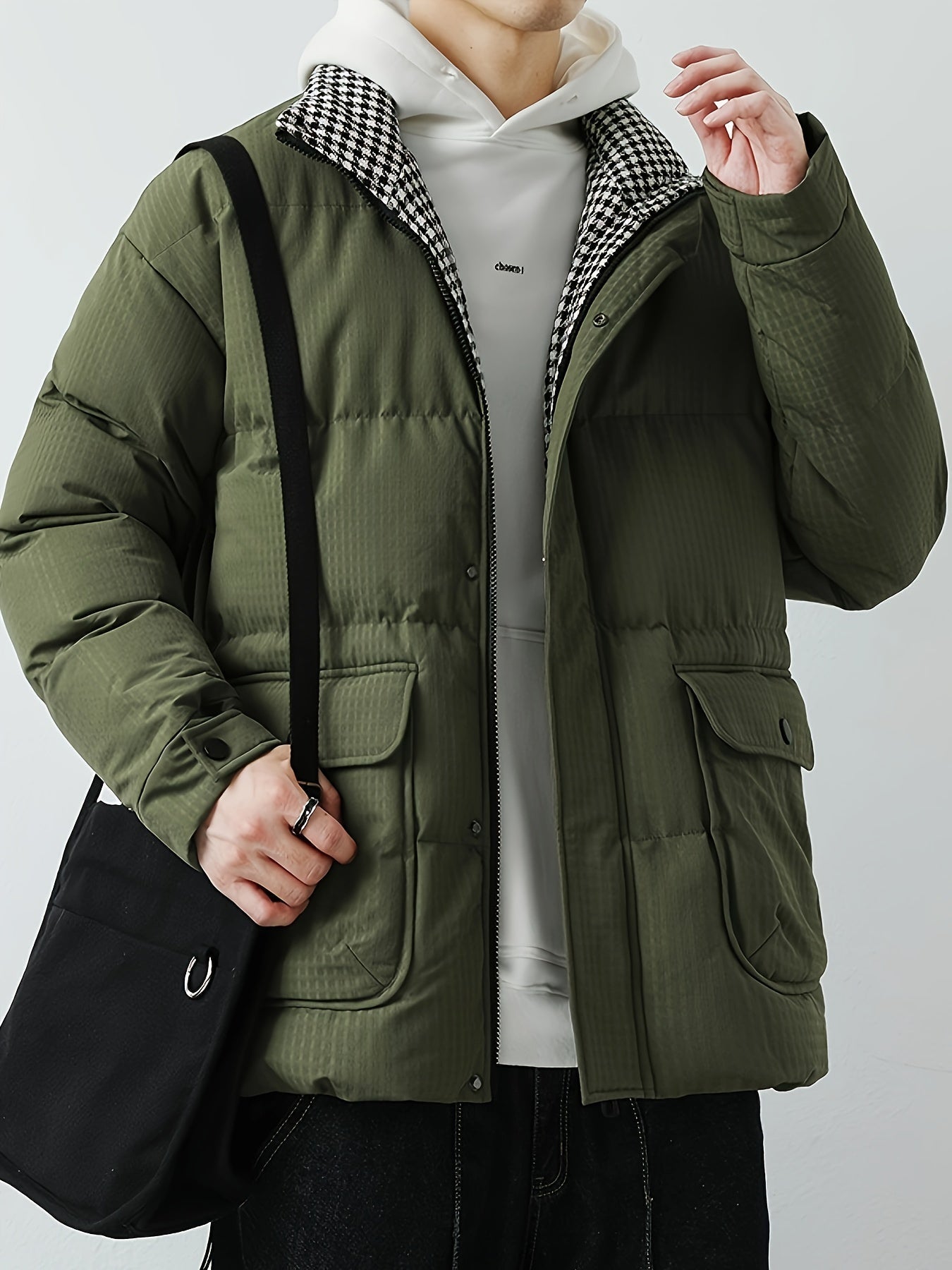 Vadderad elegant puffjacka