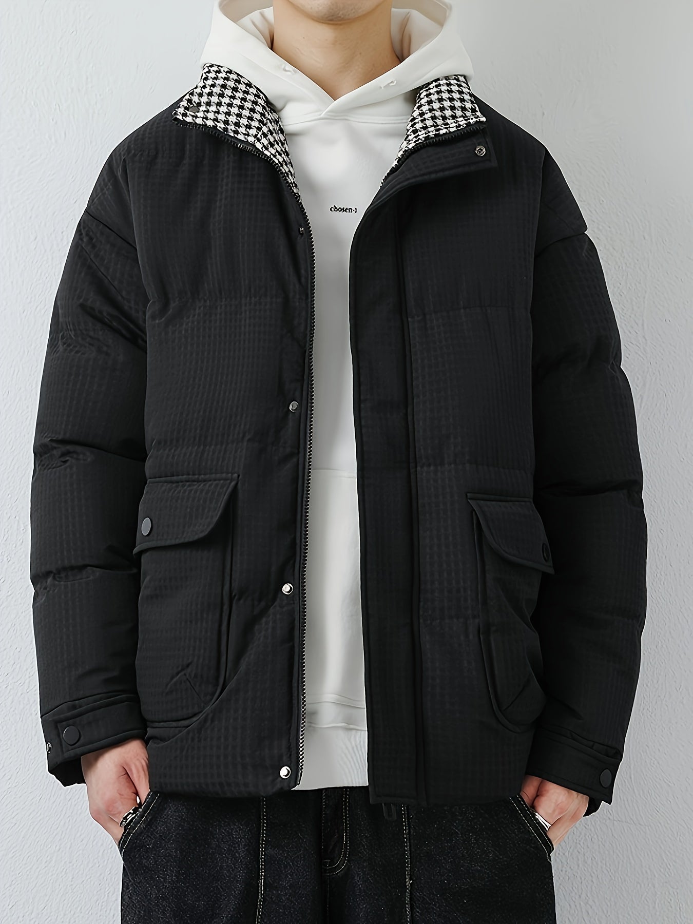 Vadderad elegant puffjacka