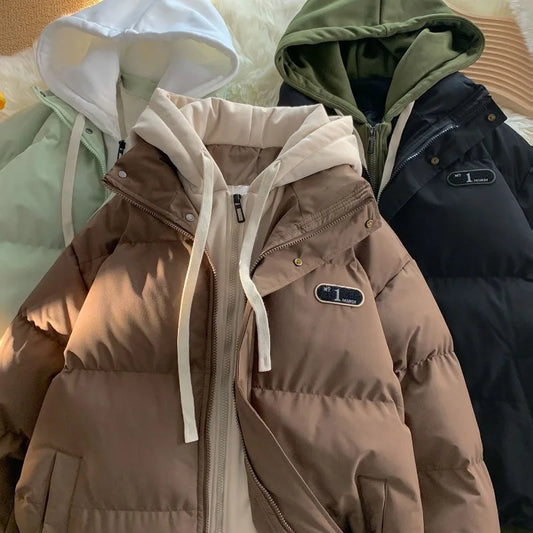 Vinterrock unisex med huva