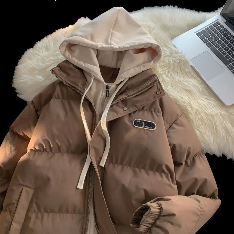 Vinterrock unisex med huva