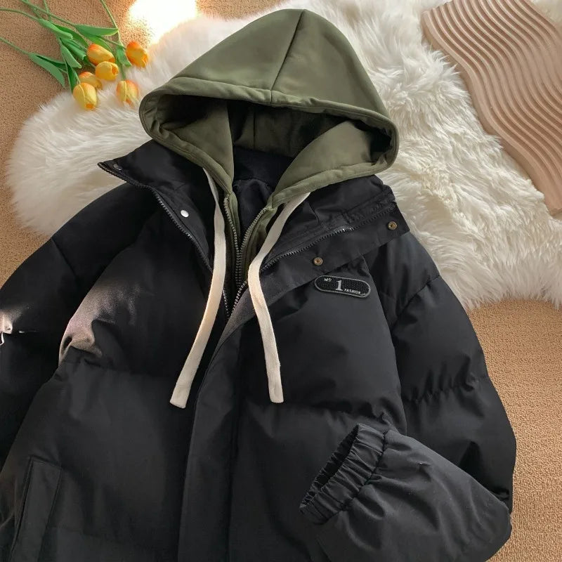 Vinterrock unisex med huva