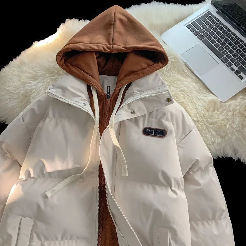 Vinterrock unisex med huva