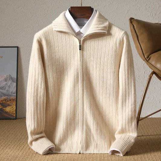 Stilfull cardigan för herrar