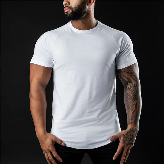 Casual raglan t-shirt för män - Stellan