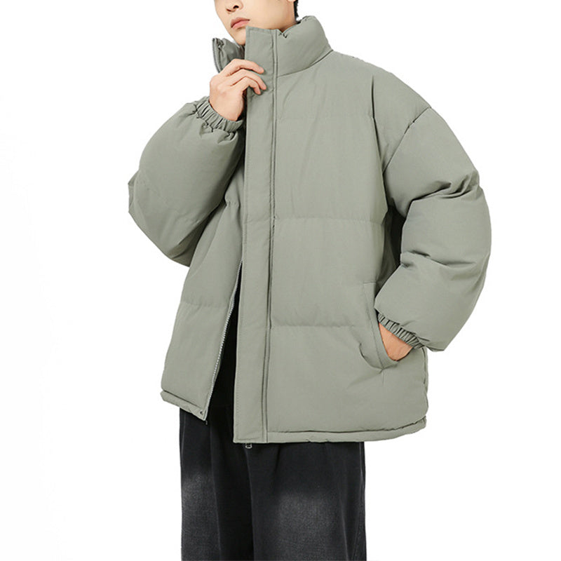 Unisex vinterjacka oversize med ståkrage