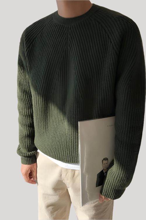 Cillian | Elegant ribbad tröja för män