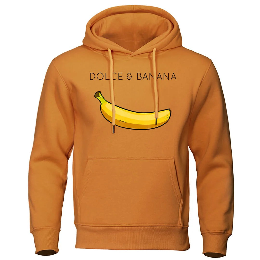 Trending Banan-Hoodie | Det Perfekta Fritidsplagget för Män