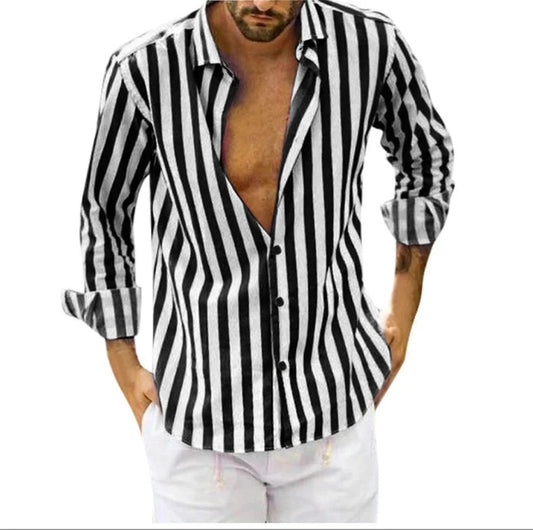 Elliott Polo Collar Striped T-Shirt – ett nyckelplagg för smart casual