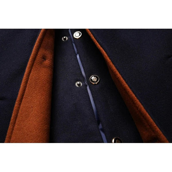 Vinterjacka för män – Blazer-Parka Hybrid med Pufffyllning