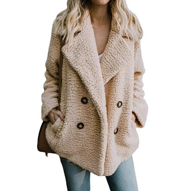 Dahlia | Oversized fluffig fleecejacka