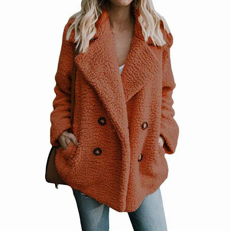Dahlia | Oversized fluffig fleecejacka