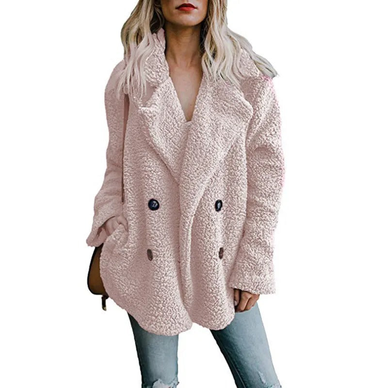 Dahlia | Oversized fluffig fleecejacka